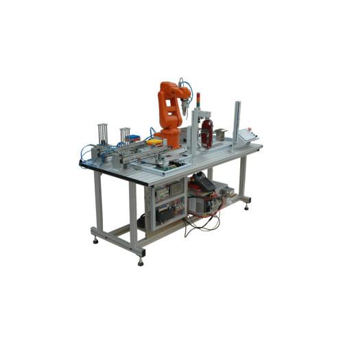 Buy cheap IP30 Industrial Robot Training System 500mm Vocational Mechatronics Training Equipment from wholesalers
