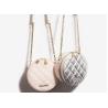 Buy cheap Small round new Korean version of joker women's bag fashion chain style one-shoulder cross-body bags from wholesalers
