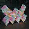 Buy cheap Crystal Shaped P4mm Creative LED Screen , 3D Video DJ Booth Screen from wholesalers