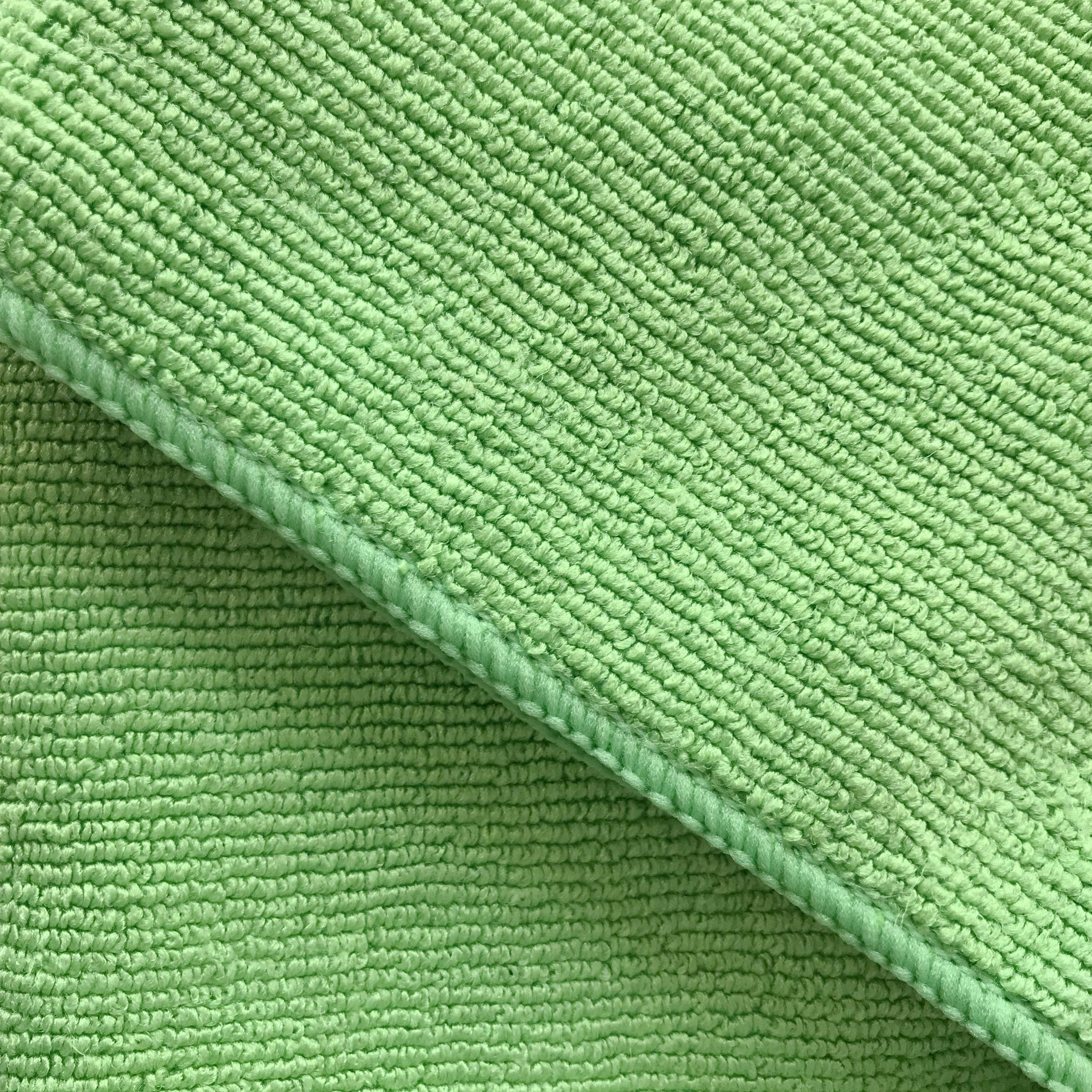 High weight warp knitting easy washing cake towels absorbing water microfiber wipes in kitchen