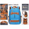Buy cheap BSCI Certification Business Casual Backpack Nylon 14 Inch Laptop Backpack 1000g from wholesalers