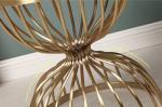Modern Style Gold Stainless Steel Frame Round Wire Coffee Table Side table End