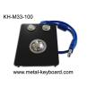 Buy cheap Panel Mount Industrial Pointing Device Black Metal Trackball IP65 Smooth Operation from wholesalers
