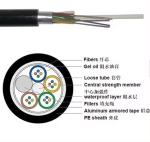 Single Mode Armoured Optical Fiber Cable GYTA 96 Core Communication Underground