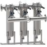 Buy cheap 62KG Stainless Steel Bag Filter Housing Top Entering Type for Food Industry from wholesalers