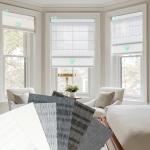 100% Polyester Blackout Roller Blinds Roman Fabric For Window Treatment