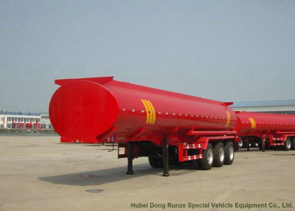 Buy cheap Tri Axle Stainless Steel Tanker Semi Trailer , Palm Oil / Crude Oil Tanker Trailer from wholesalers