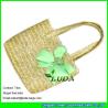 Buy cheap LUDA small straw tote bag natural bowknot wheat straw look handbag from wholesalers