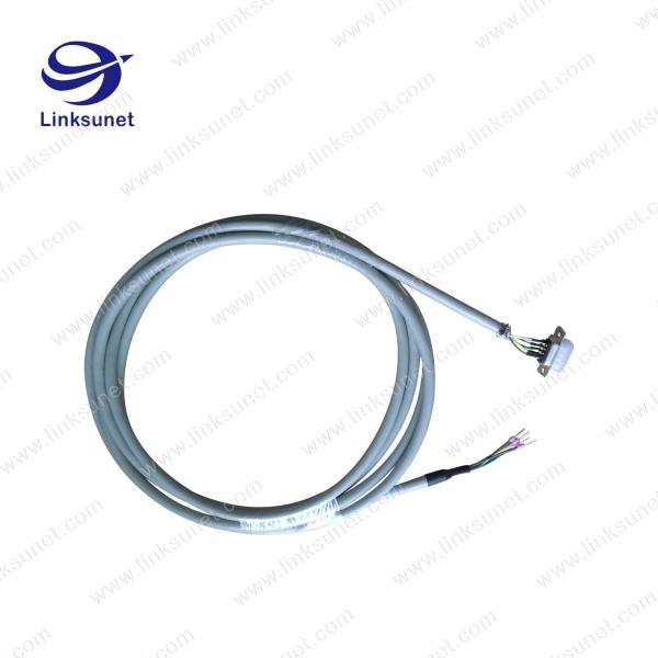 D - SUB 15 PIN Male Female Soldering PA GRAY Wiring Harness LIYY 14 - 0.25 PG11