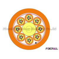 Buy cheap Distribution Indoor Fiber Optic Cable 96 Core Buffered Fiber With 8 Sub Units product