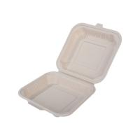 Buy cheap Eco Friendly Disposable Biodegradable Corn Starch Lunch Box Clamshell Takeaway product