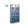 Buy cheap Knocked Down Structure Steel Office Cupboard 4 Doors And 3 Drawer from wholesalers