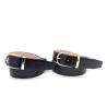 Buy cheap Fashion Black 140CM Crocodile Leather Men Formal Belt from wholesalers
