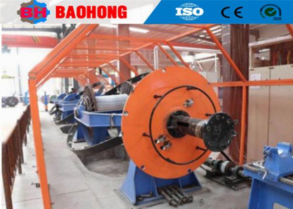 Buy cheap Copper And Steel Wire Cable Skip Type Stranding Machine Galvanized Steel Strand from wholesalers