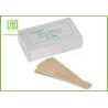 Buy cheap Single Use Disposable Wooden Tongue Depressor Flat Bamboo Sticks OEM Available from wholesalers
