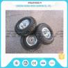 Buy cheap Staright Valve Pneumatic Rubber Wheels , Pneumatic Caster Wheels 3.50-6 Steel Rim from wholesalers