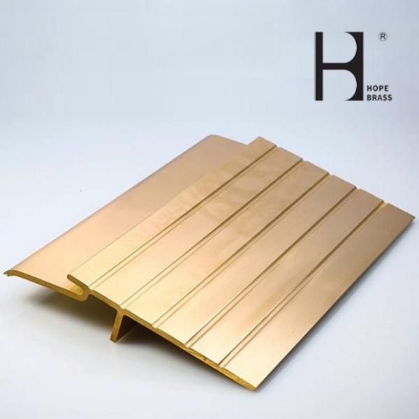 Buy cheap 9ft Straight Copper Alloy Footgrip for Stair Usage Brass Footgrip Brass Extruding Profiles Copper Alloy Chinese Supplier from wholesalers