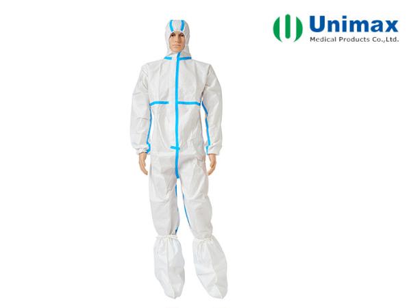 Buy cheap Disposable Protective Coveralls Type4B&5B&6B certificate from wholesalers