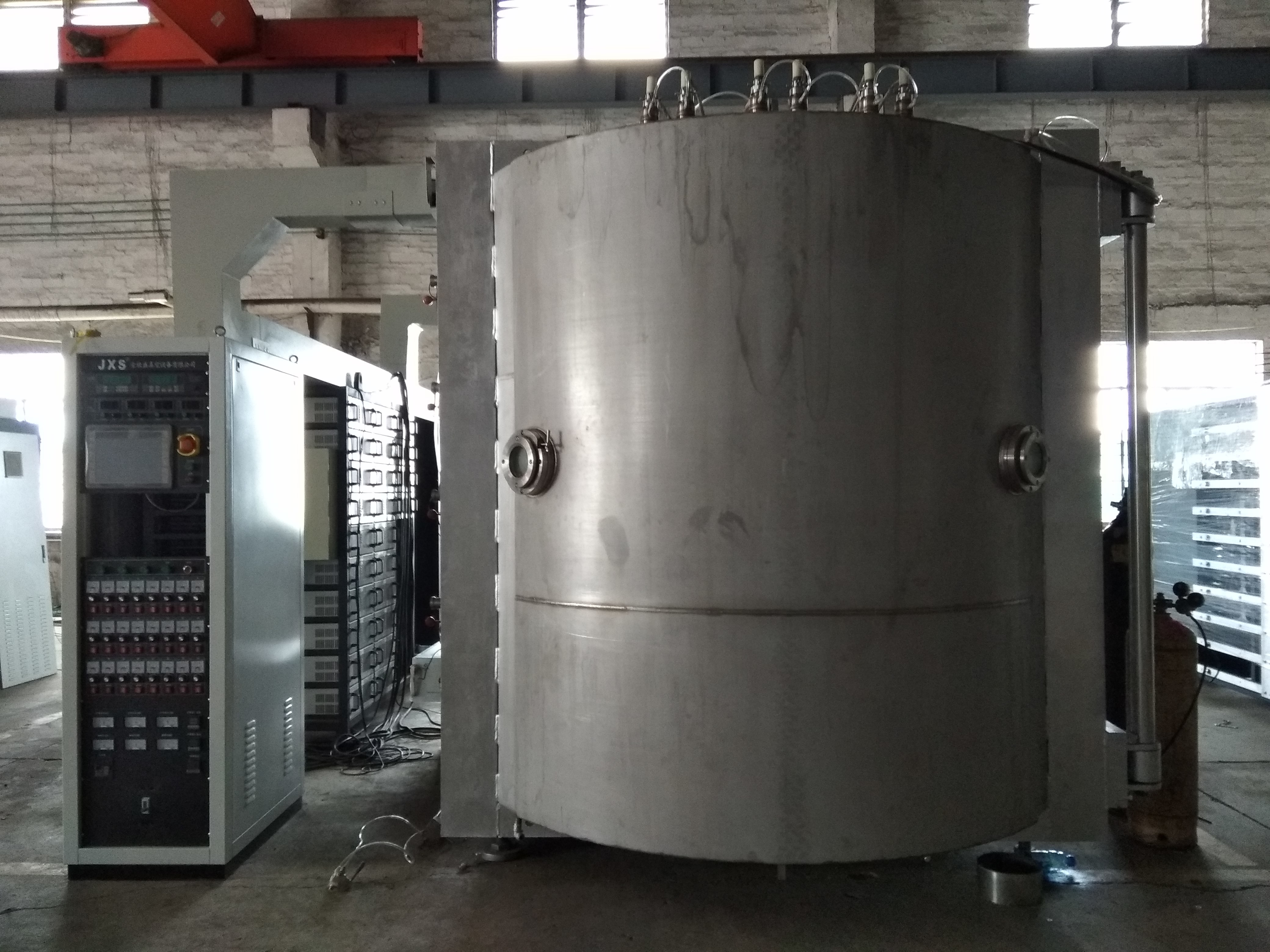 Metal Sanitary Ware Bath Fitting PVD Vacuum Coating Unit