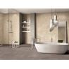 Buy cheap 600x600mm Luxury Bathroom Ceramic Tile Deep Maroon Durable Shower Decoration from wholesalers
