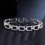 Charm Classic AAA Cubic Zircon Squarel Bracelets For Woman Elegance Bracelet