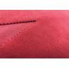 Buy cheap 420GSM Micro Velvet Fabric / Toys Anti Pilling Rose Red Velvet Material from wholesalers