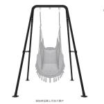 Upgrade Outdoor Space Up To 80kg Weight Capacity Hammock Swing Chair