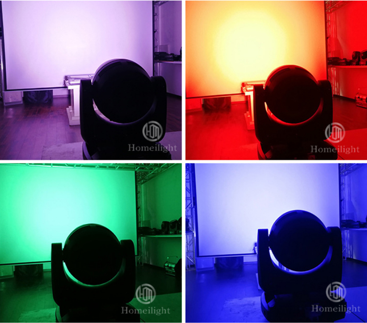 7X40W RGBW 4In1 Zoom LED Moving Head