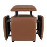 Buy cheap Rubik'S Multi Upholstered Cube Stool 5 In 1 Restaurant Light Luxury from wholesalers