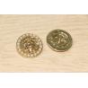 Buy cheap ODM Decorative Clothing Buttons Pearl Embedded 25mm Long Copper Material from wholesalers