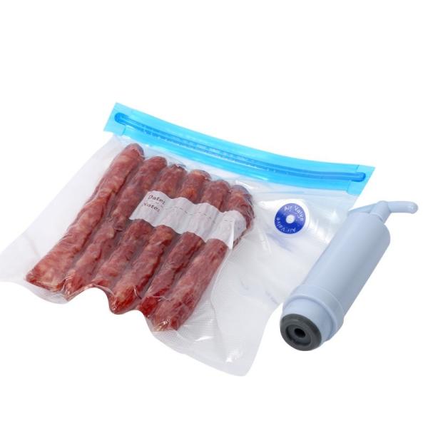 Buy cheap QS Plastic Storage Sous Vide Bags BPA Free Zipper Top Bags from wholesalers