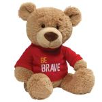 Custom Company Mascot ODM OEM Plush Teddy Bear Wearing Embroidery Printed Logo