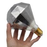 Smoky Diamond Edison Filament Bulbs Warm White Led Edison Bulb E27 Dimmable