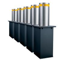 Buy cheap Automatic Intercept Height 1m Driveway Security Post Thickness 6mm 150kg product
