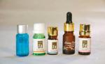 Miniature Blue Colored Essential Oil Glass Bottles 5ml-10ml with WT Orifice