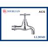 Buy cheap Chrome Plated Slow Open Brass Handle Water Stop Tap from wholesalers