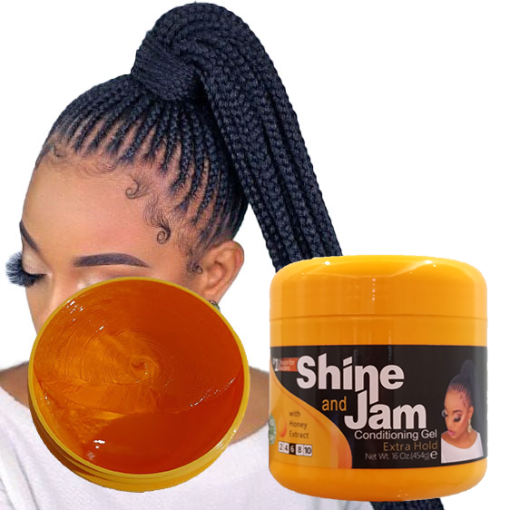 All Ages Curl Defining/Enhancing Hair Gel Private Label Neat Braid Conditioning Shining