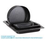 Wholesale Home Kitchen Thicken Nonstick Oven Black 6-13 Inch Tray Round Bakeware