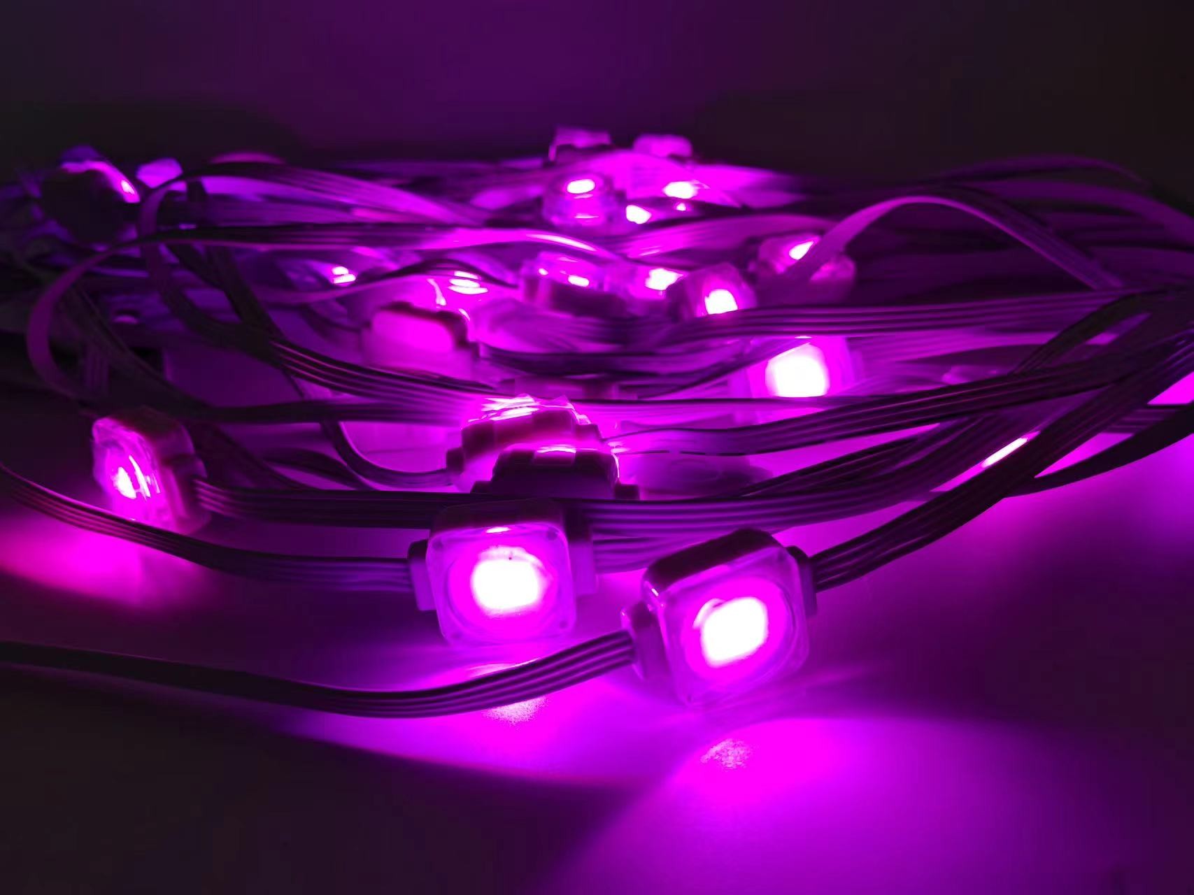 Twinklight Decorative Christmas Outdoor Smart Pixel Led Light Strip RGBW Point Light Source Permanent Eave Lights