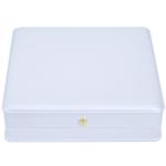 Custom Logo Luxury Jewelry Packing Box Newest Rectangle White Piano Paint LED