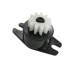 Custom Soft Close Rotary Damper Hinges - Aluminium Cable Grommet