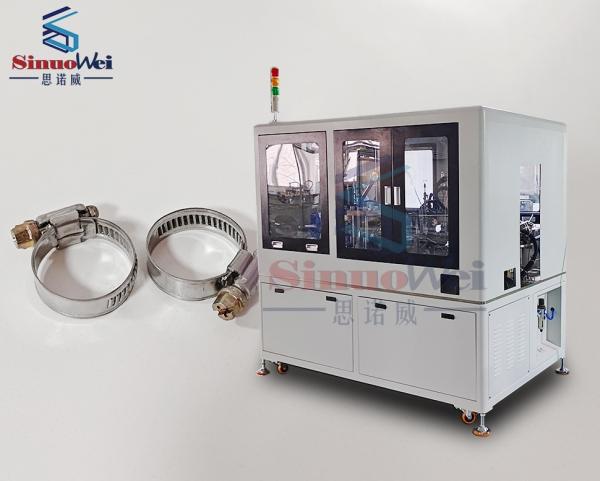 Buy cheap Italian German Hose Clamp Assembly Machine Manufacturer for Customer Requirements from wholesalers