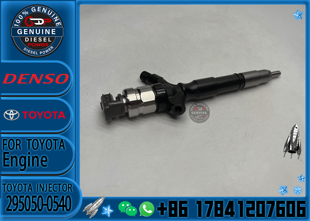 295050-0810 injectors For DENSO Common Rail Fuel Injector Diesel Injector 23670-0L110, 295050-0540