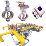 Pressure / Flow Control Skid And KOSO Valves With 6300RA/6300RB/5200LA Pneumatic