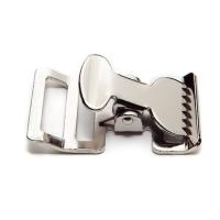 Buy cheap Metal T Shape Buckle Nickel Plated Webbing Cam Buckle Webbing Adjustment Buckles product