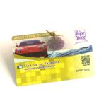 Clear Hard PVC Plastic Business Cards Printing Standard Surface 85.5x54x0.76mm