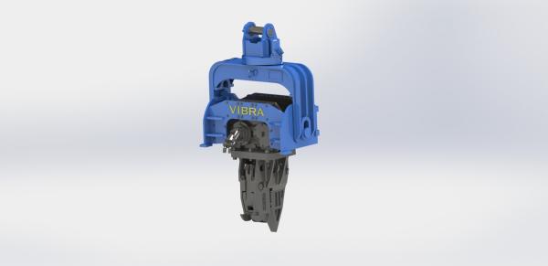 Buy cheap Blue Excavator 12-17 Ton 360 Degree Vibro Hammer from wholesalers