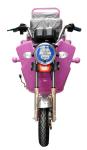 Purple Chinese 3 Wheel Motorcycle 160 Mechanical Drum Brake For Female