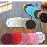 Buy cheap Household Handmade Flower Crochet Doilies, Round Cup Mat Pad, Coaster Placemats, doily from wholesalers