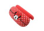 Hard PU Personalised Sunglasses Case With Red Mickey Mouse Pattern